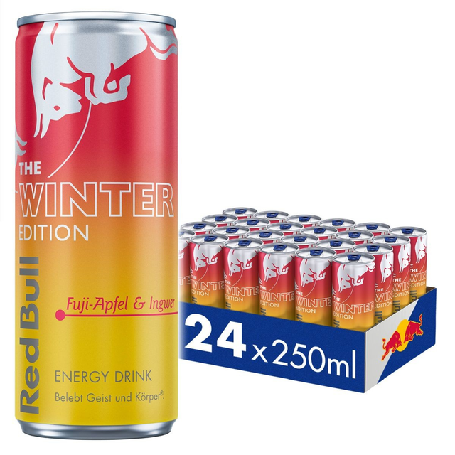DPG Red Bull The Winter Edition Fuji-Apfel & Ingwer 0,25l (24 x 0,25 L)