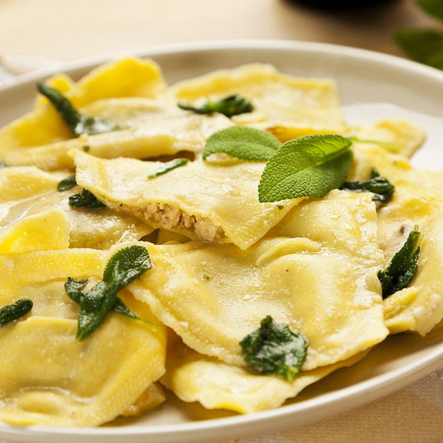 Raviole a la truffe