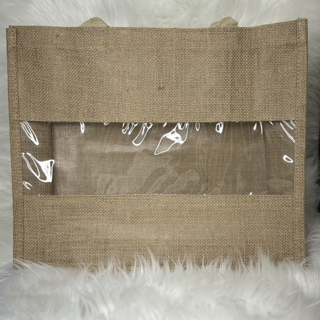 Sac Jute Transparent