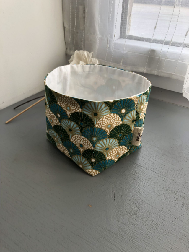 Panier pour lingettes Soleil Levant