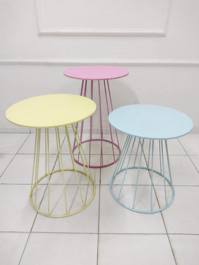 KIT 03 MESA CONE CANDY - LOCAÇÃO  