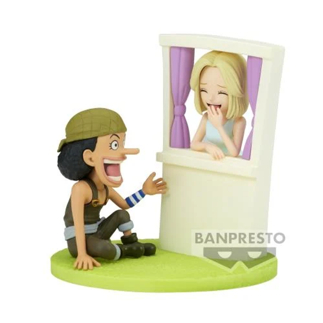 ONE PIECE - Usopp & Kaya - Figure WCF-Log Stories 7cm MIX FIG