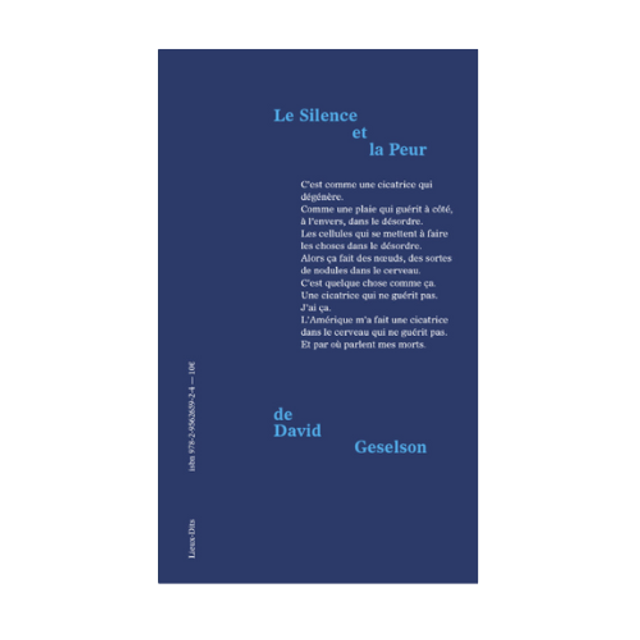 Le silence et la peur