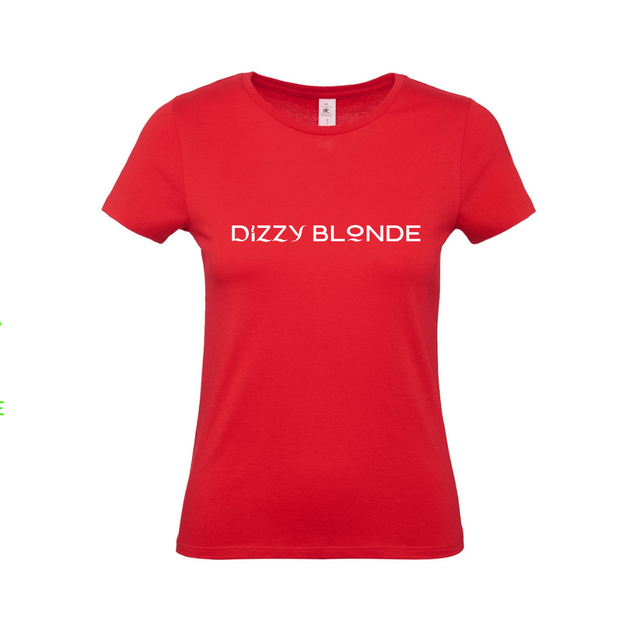 Dizzy blonde Ladies T shirt