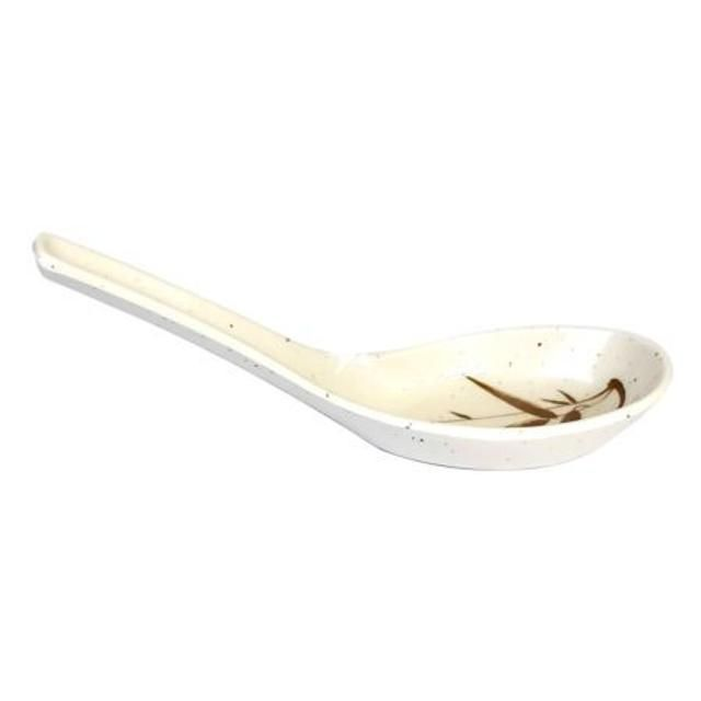 Bamboo Pattern Soup Spoon 竹子圖案湯匙