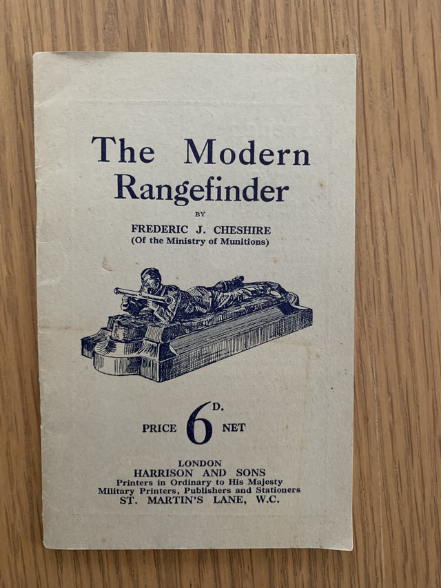 The Modern Rangefinder by Frederic J Chester