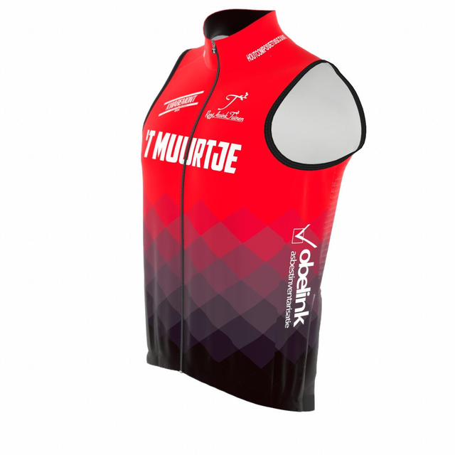 ICON WINDDICHTE FIETSBODY MET HOGE KRAAG