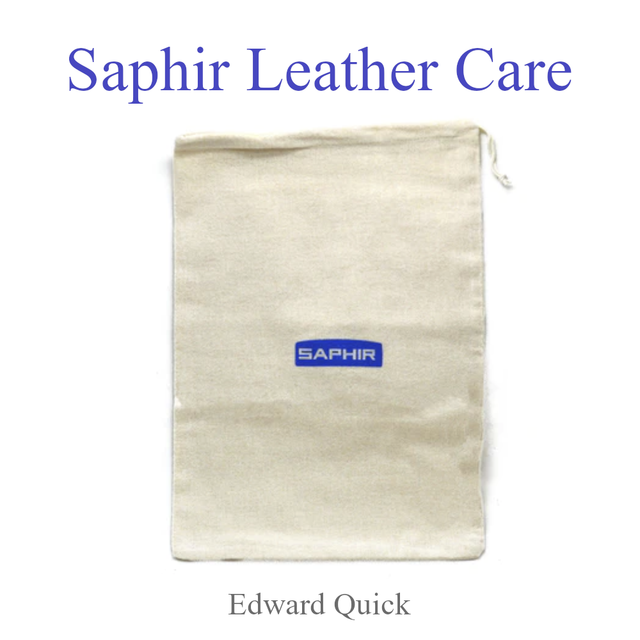 SAPHIR BEAUTE DU CUIR - COTTON BAG (FOR SHOES OR ACCESSORIES) - 37cm x 29cm