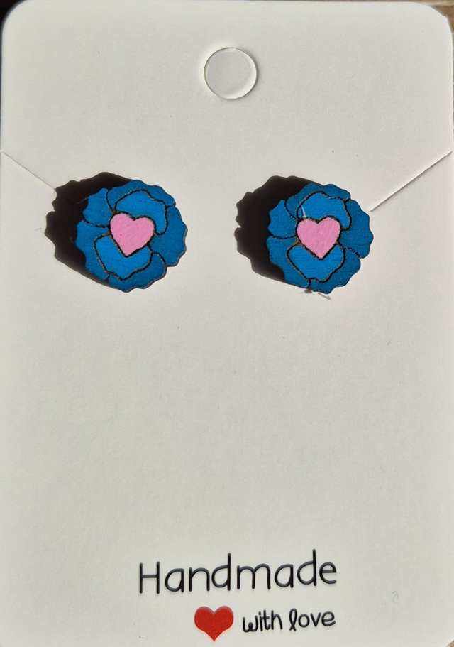Flower Stud Earrings 