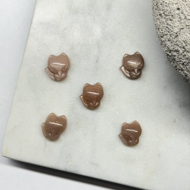 Fersken Månestein med Solstein Rev