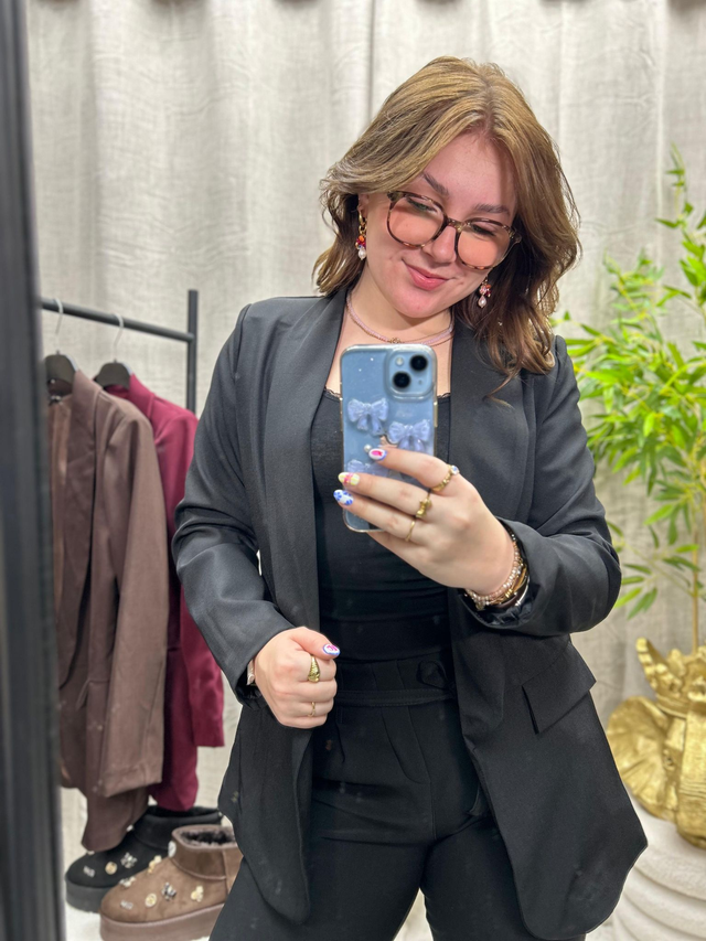 Blazer Lian zwart