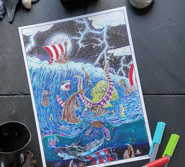 Vikings VS The Ocean 