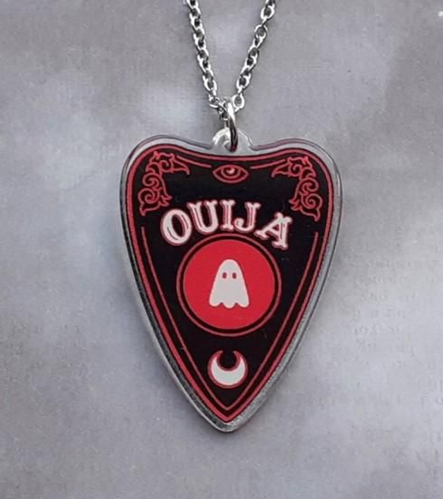 Ghost Planchette Necklace 