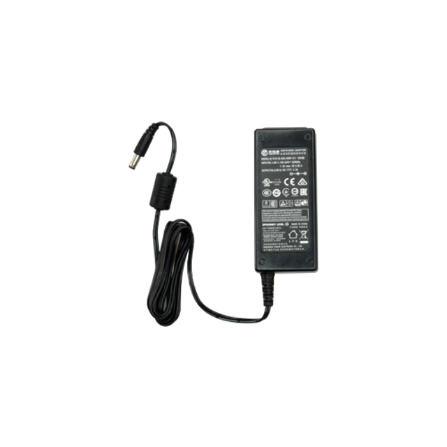 Power Adapter Input: 100 - 240V AC, Output: 12V DC 3A