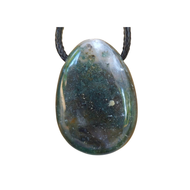 Pendentif Agate Mousse 