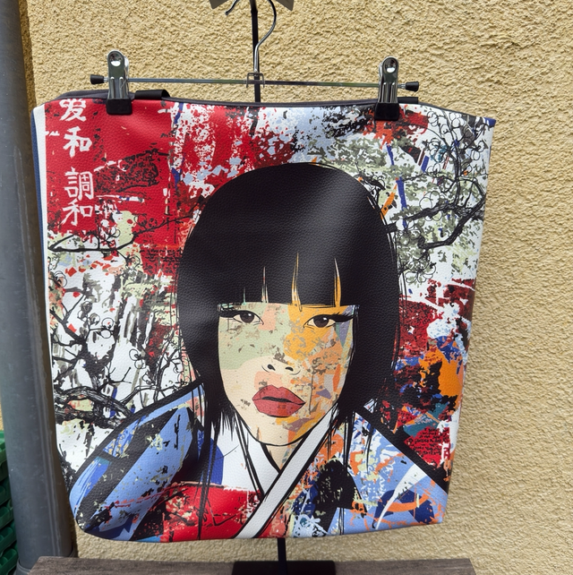 Grand sac La japonaise similicuir 