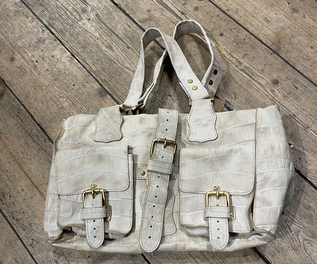 Leder Handtasche 