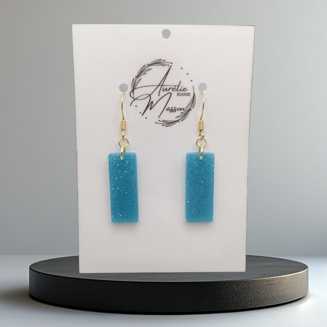 Boucles d'oreilles "Agapantha"