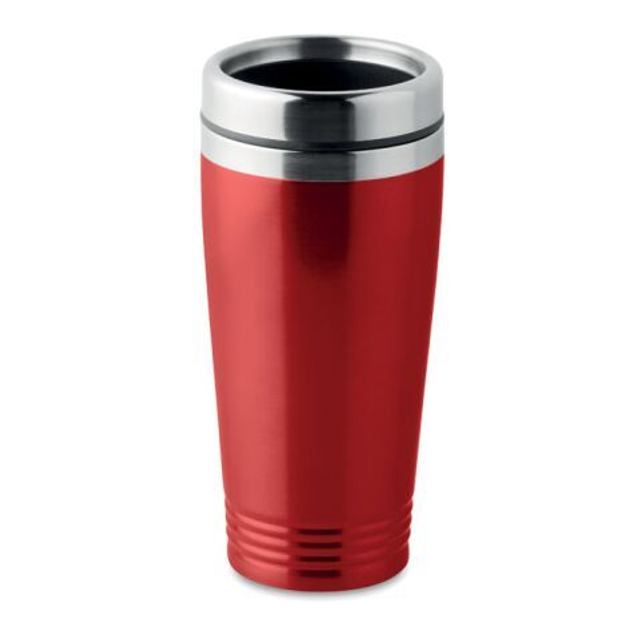 Double wall travel cup