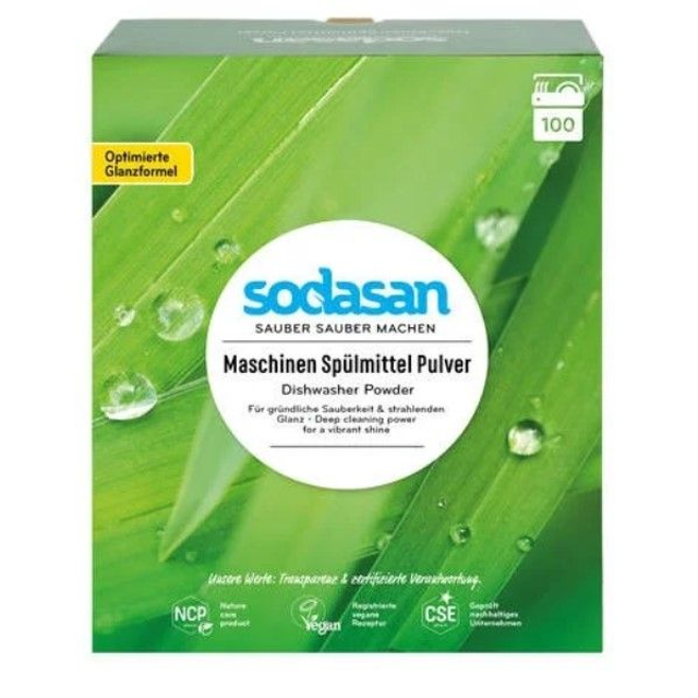 Sodasan Maschinen Spülmittel Pulver, 1,5kg Packung