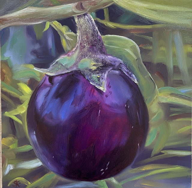 Lila Aubergine
