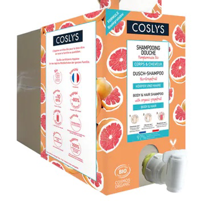 Shampoing Douche - Corps &amp; Cheveux - Pamplemousse Bio - 10,80€/kg