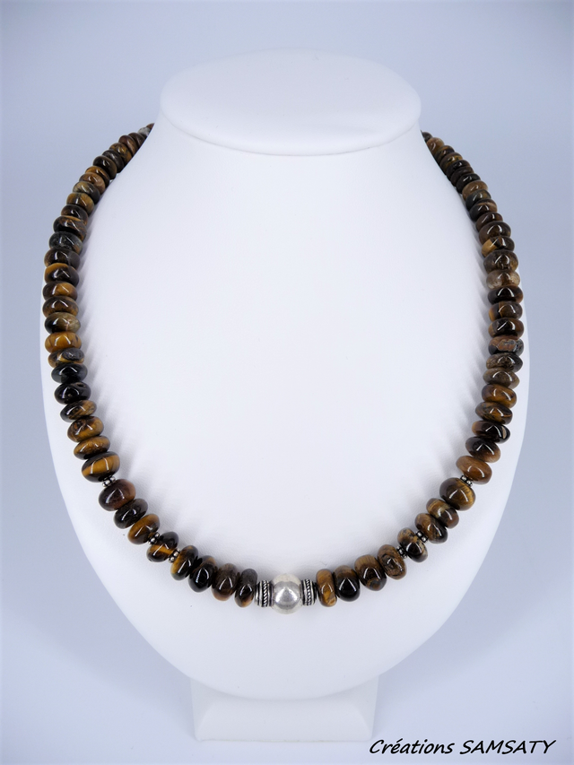 Collier œil de tigre