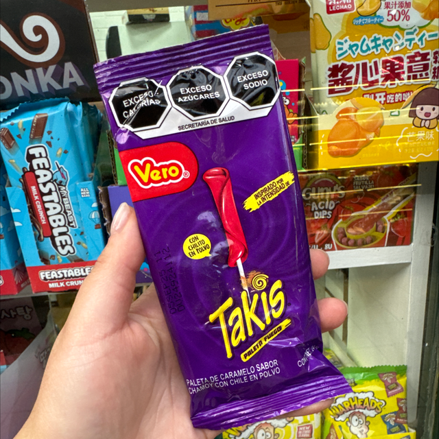 Paleta Takis Fuego 