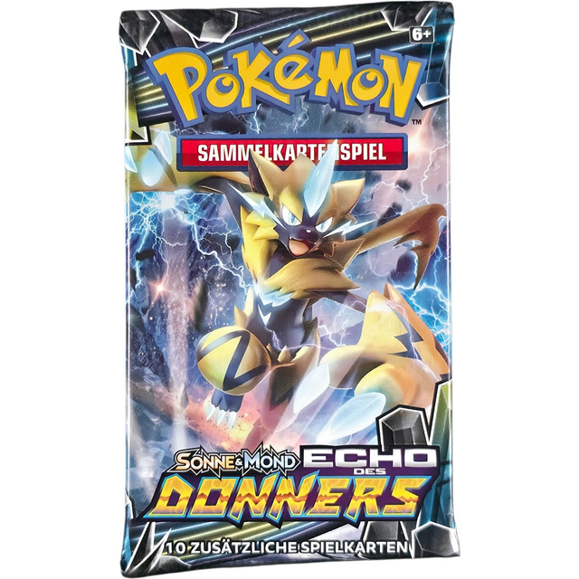 Pokémon Echo des Donners Booster – Zeraora Artwork – Deutsch