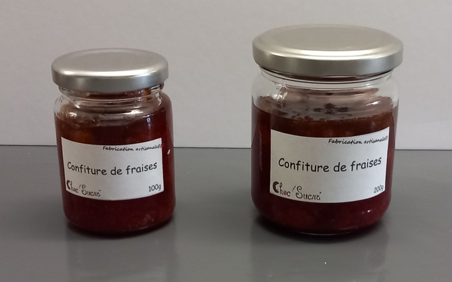 Confiture de fraises