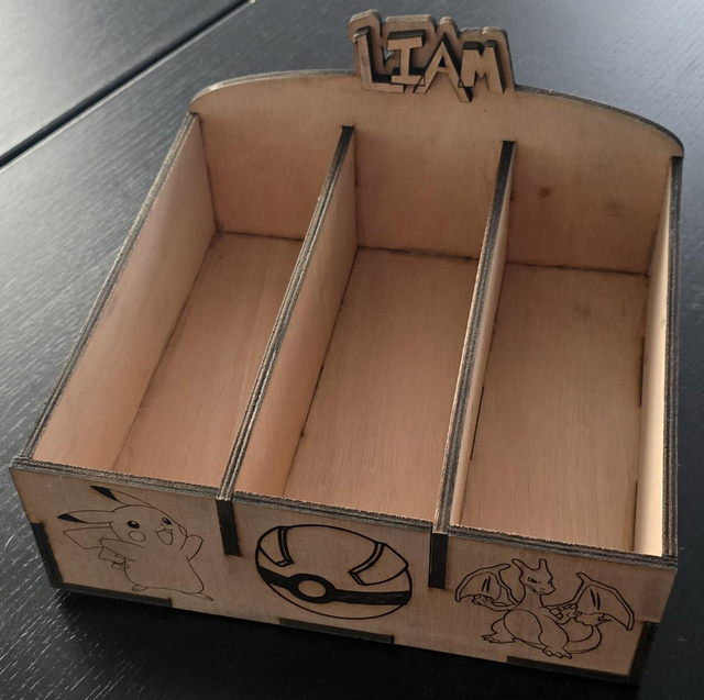 Boîte de rangement pokemon 