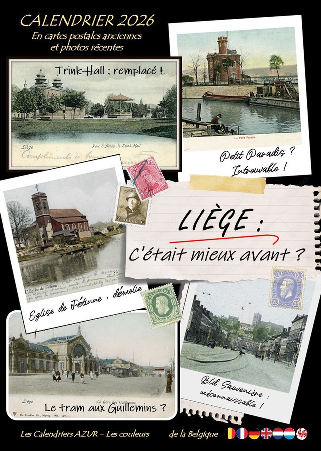 Calendrier LIEGE 2026 - C'était mieux avant ?