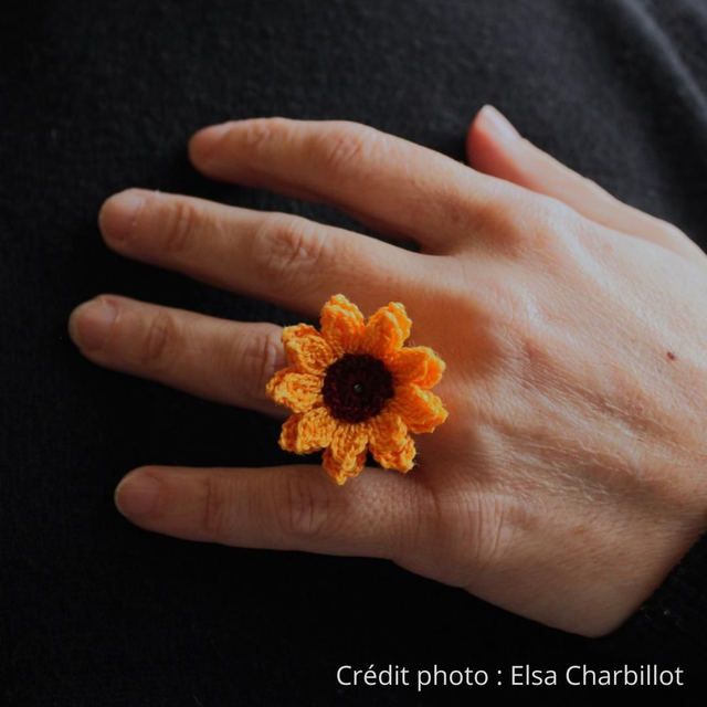 Bague Tournesol 