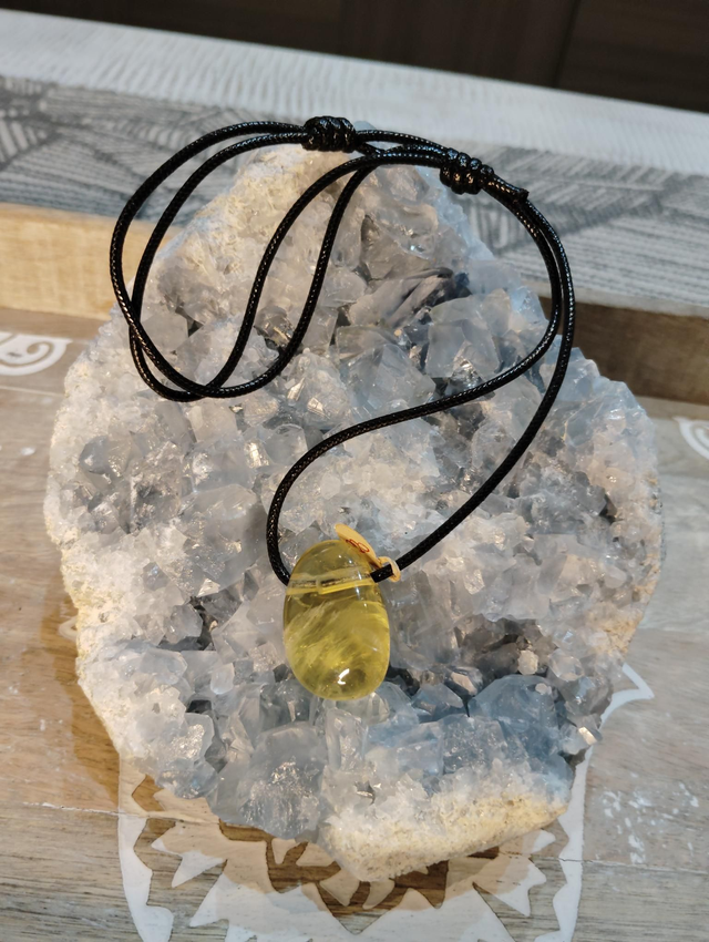 P20-Pendentif Citrine 