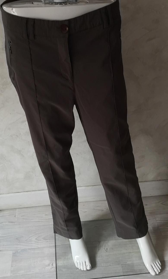 Pantalon toile marron 