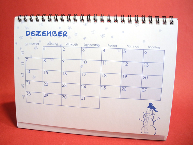 „No-nonsense Kalender“ - desk calendar 2026 -
