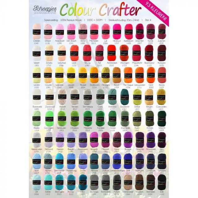 Colour Crafter staalkaart