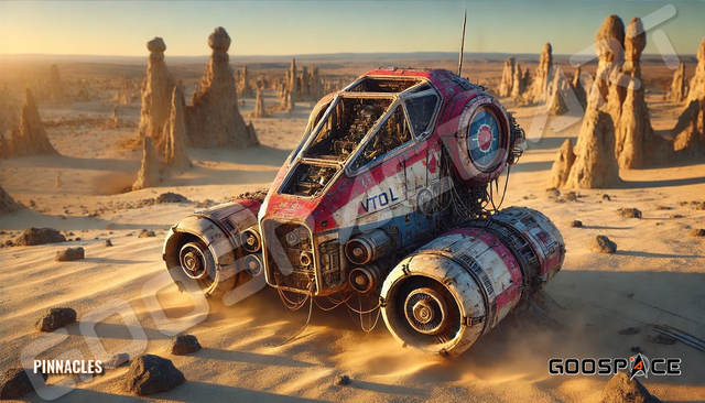 Tirage Deserts - Pinnacles