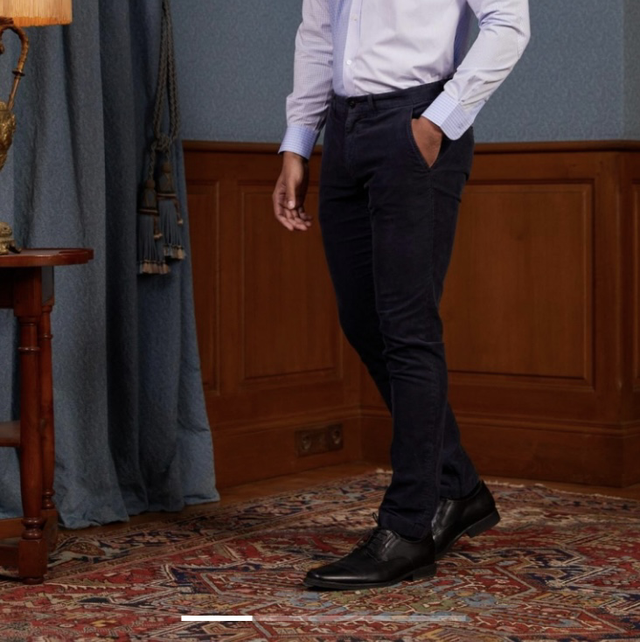 Pantalon velours côtelé Vicomte A