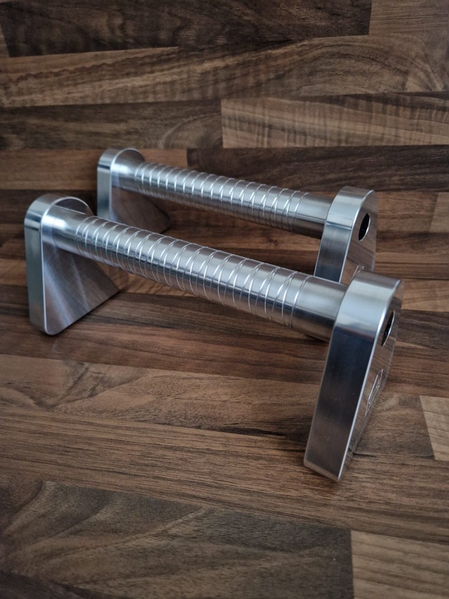 Pair of Aluminium Parallettes