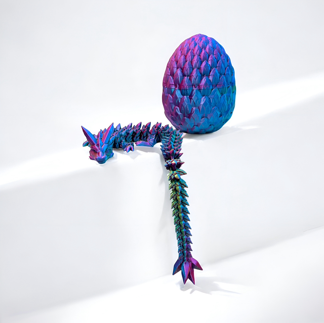 Crystal Dragon with Egg