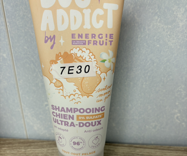 Dog addict shampooing chien sans sulfate et naturel | Monoï 200 ML