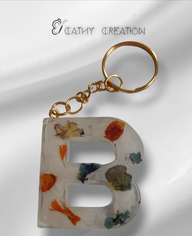 Porte clés initiale B