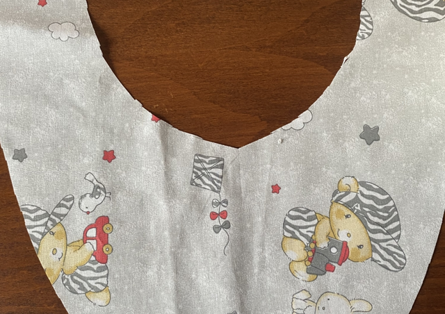 Bavoir bandana personnalisé