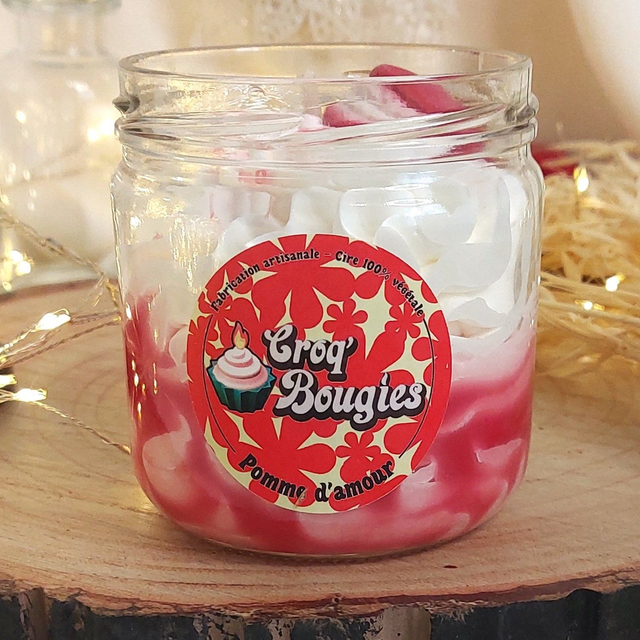 Bougie 220 mL - POMME D'AMOUR