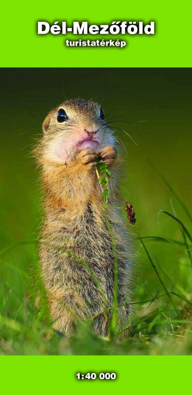 Dél-Mezőföld 1:40000 turistatérkép