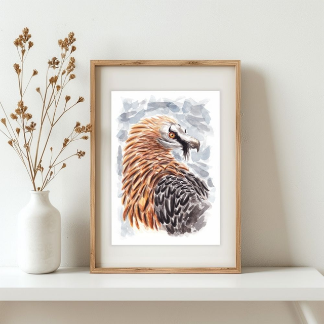 "Le solitaire" - tirage d'art