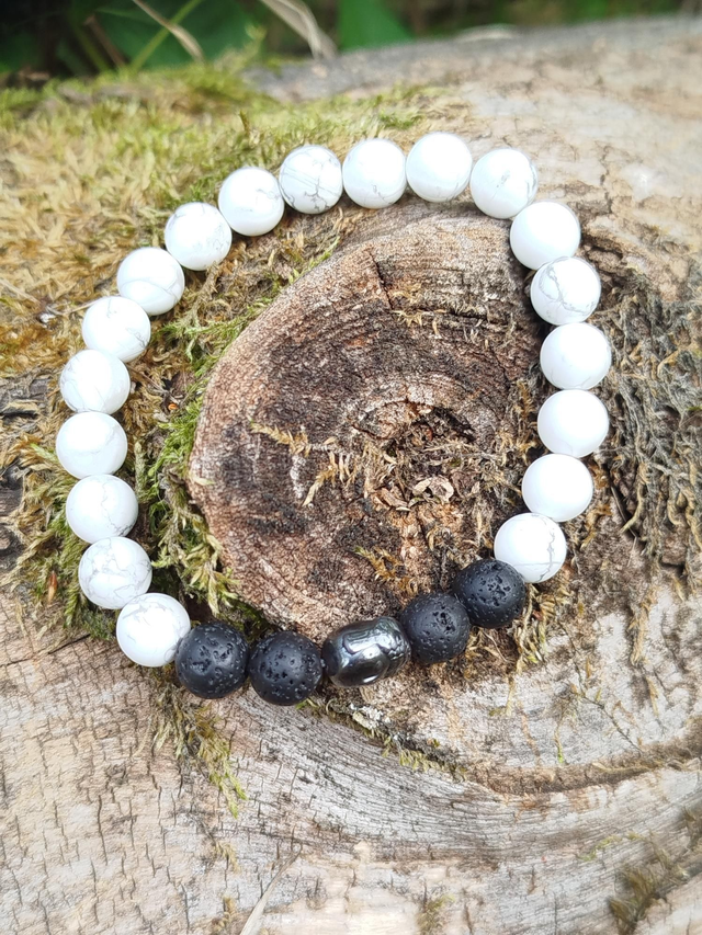 Bracelet Homme Howlite