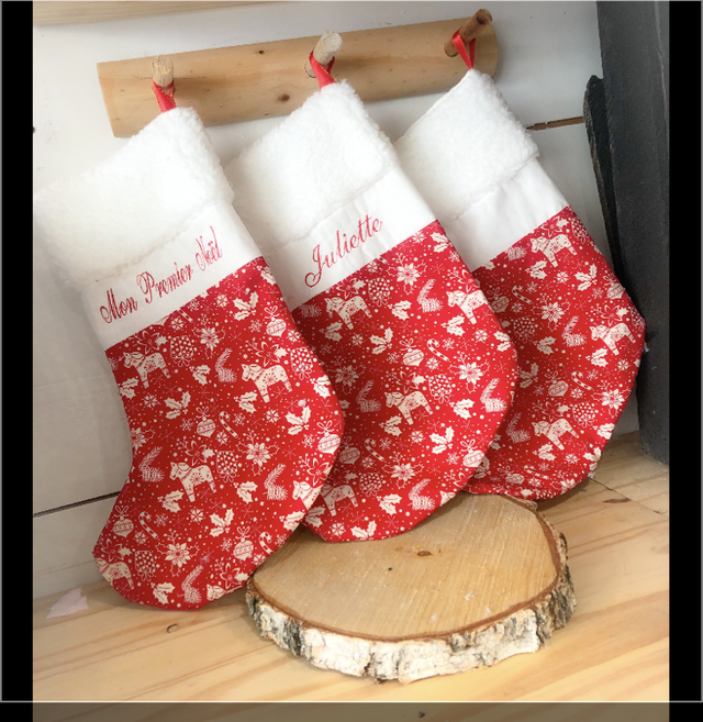 Chaussette de Noël 