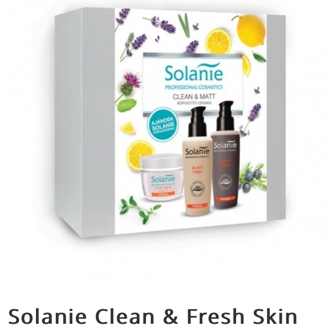 Solanie Clean &amp; Fresh Skin cleansing 